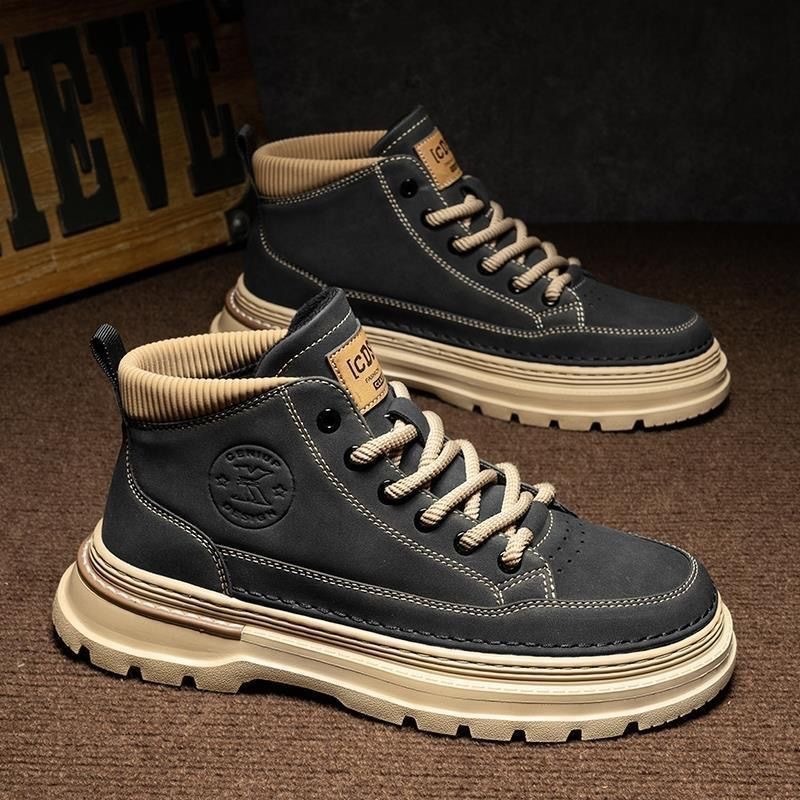 Men'S Shoes For Work - 2026 Mens Boots Casual Canvas Shoes