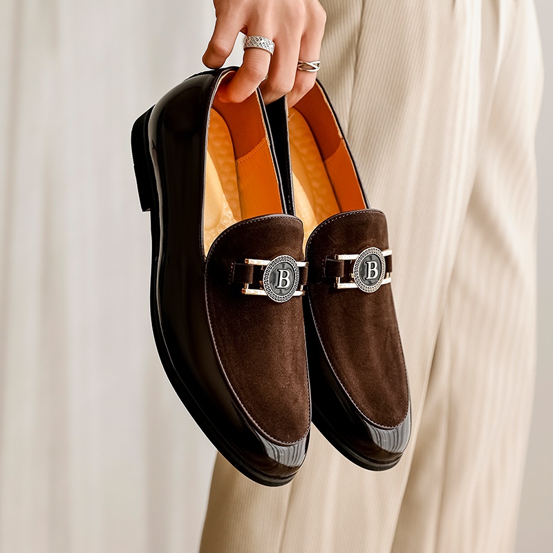 Men'S Shoes Hugo Boss - 2026 Summer Brown Designer Loafers Men