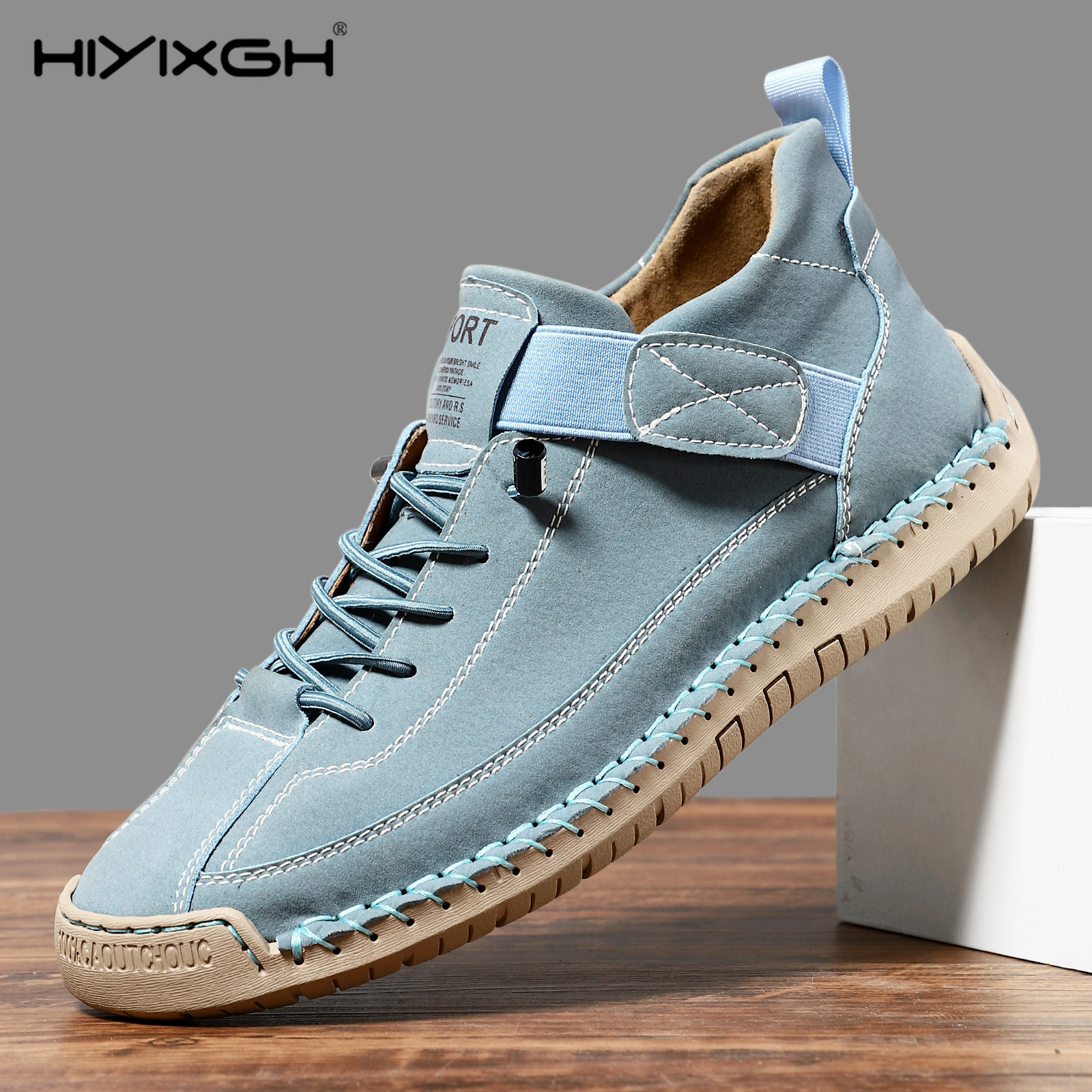 Handmade Leather Men Shoes Cas - Men'S Shoes Hugo Boss บทวิจารณ์และราคา