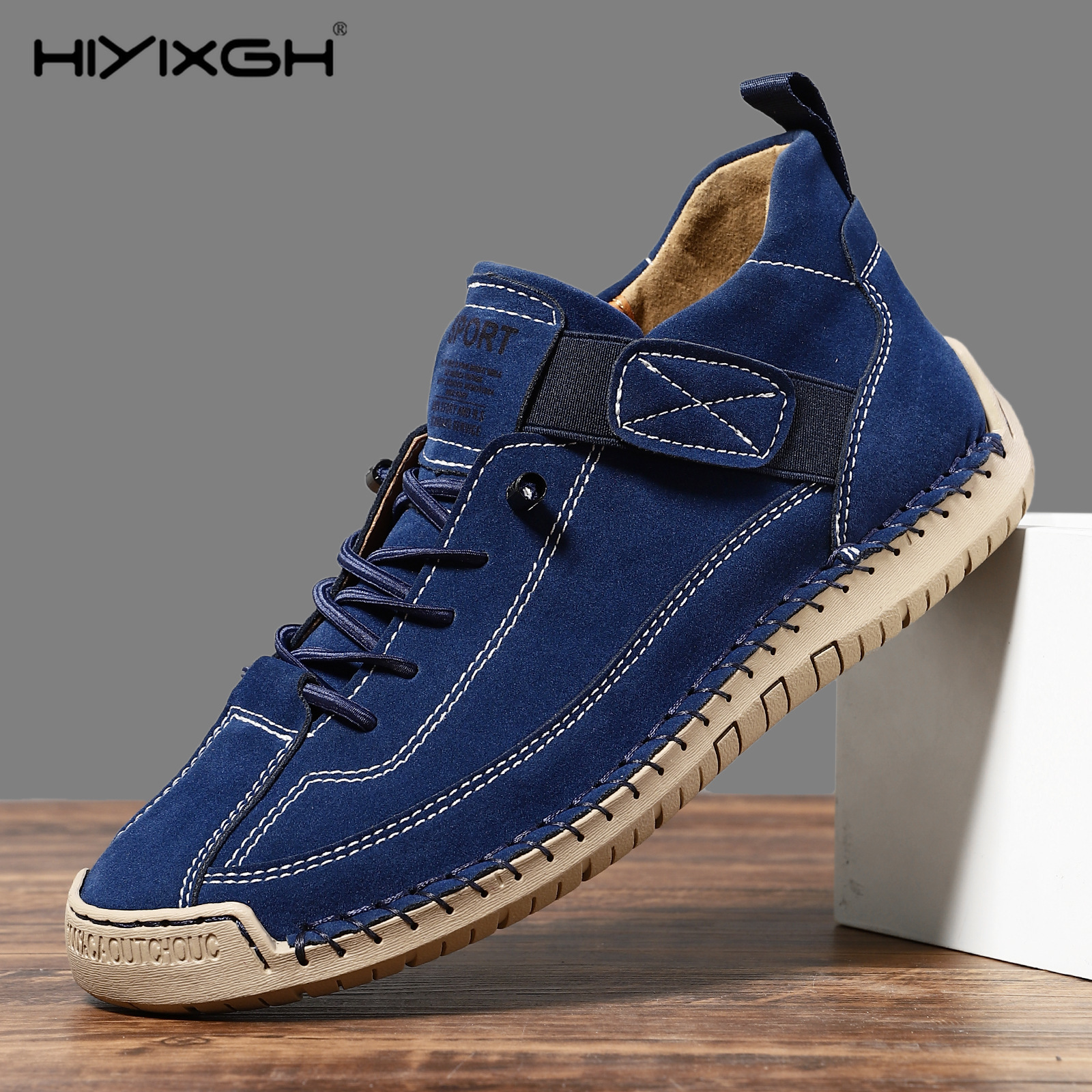 Handmade Leather Men Shoes Cas - Men'S Shoes Hugo Boss บทวิจารณ์และราคา