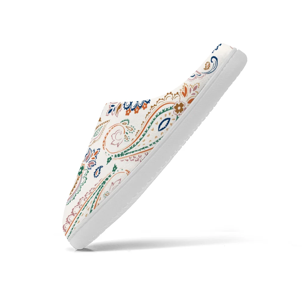Hand drawn lines Keep Smiling  - Men Shoes For Winter บทวิจารณ์และราคา