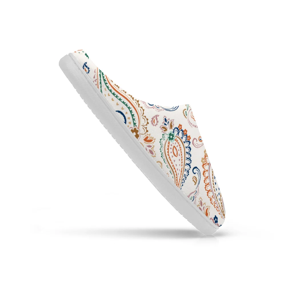 Hand drawn lines Keep Smiling  - Men Shoes For Winter บทวิจารณ์และราคา