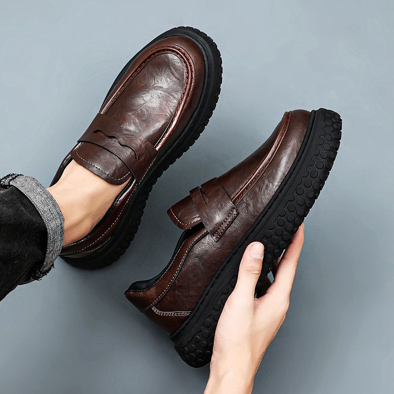 2026 New Men's Loafers Soft Le - Men'S Shoes Loafers Casual บทวิจารณ์และราคา