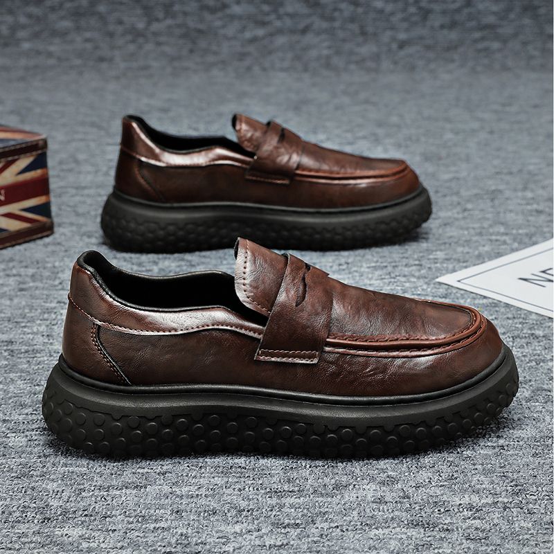 2026 New Men's Loafers Soft Le - Men'S Shoes Loafers Casual บทวิจารณ์และราคา