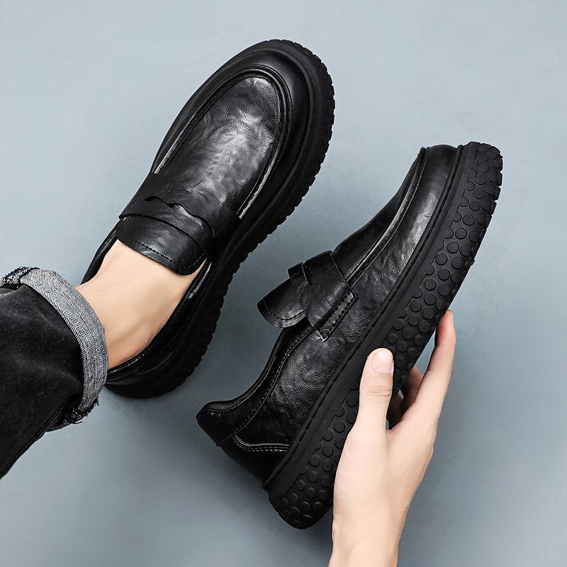 2026 New Men's Loafers Soft Le - Men'S Shoes Loafers Casual บทวิจารณ์และราคา
