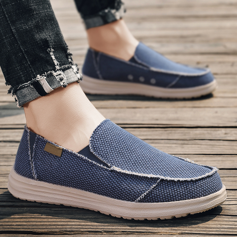 Outdoor Non-Slip Sneakers Comf - Men'S Shoes Loafers Casual บทวิจารณ์และราคา