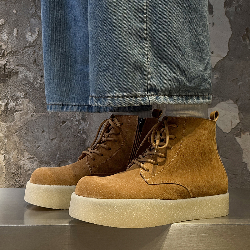 Thick Soled Height Increasing  - Men'S Shoes For Work บทวิจารณ์และราคา