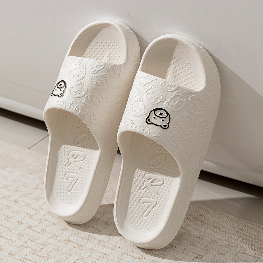 Printting Cute Bear Women Slip - Men'S Shoes Non Slip บทวิจารณ์และราคา