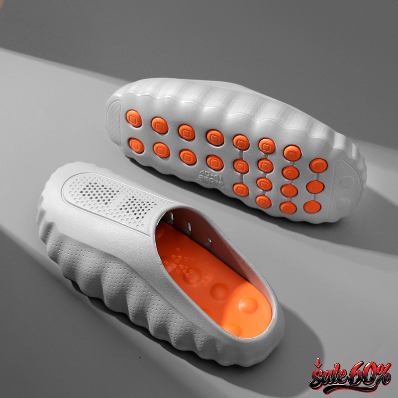 Unisex Massage Clogs Non-slip  - Men'S Shoes For Plantar Fasciitis บทวิจารณ์และราคา
