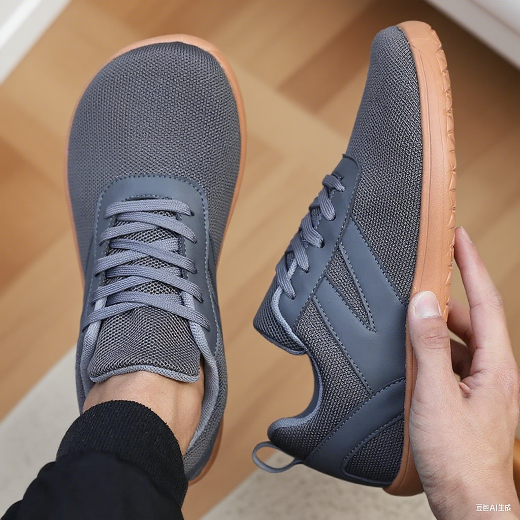 Mesh Barefoot Shoes Men's Wide - Men'S Shoes With Wide Toe Box บทวิจารณ์และราคา