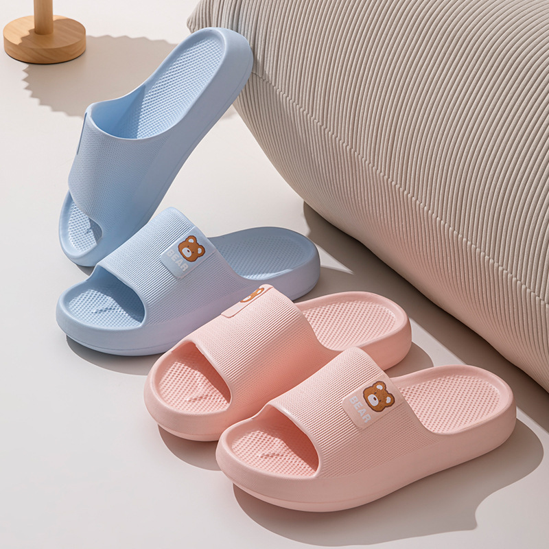 Women Men EVA Slide Slippers T - Men'S Shoes Non Slip บทวิจารณ์และราคา