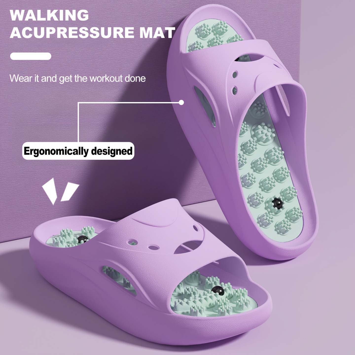 Women Men EVA Massage Slippers - Men'S Shoes Non Slip บทวิจารณ์และราคา