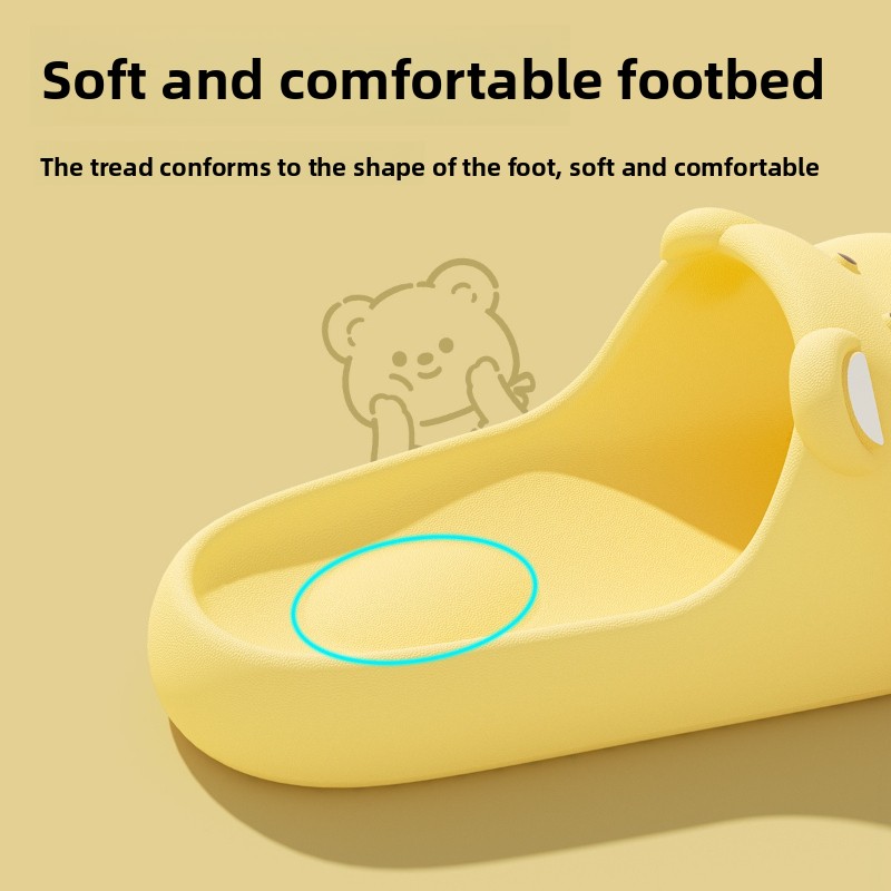 Unisex EVA Bear Cartoon Home S - Men'S Shoes Non Slip บทวิจารณ์และราคา