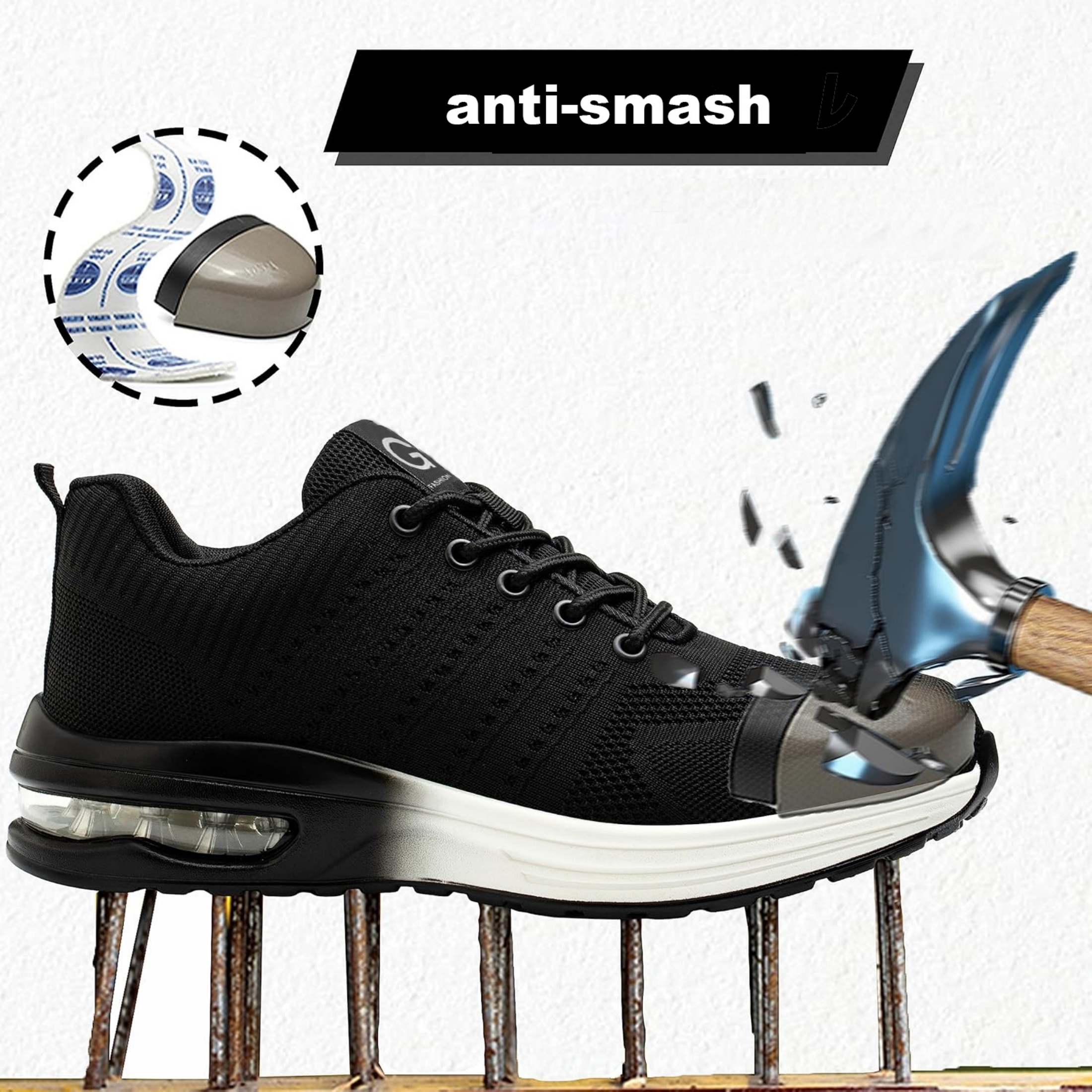 Indestructible Safety Shoes Fo - Men'S Shoes For Work บทวิจารณ์และราคา