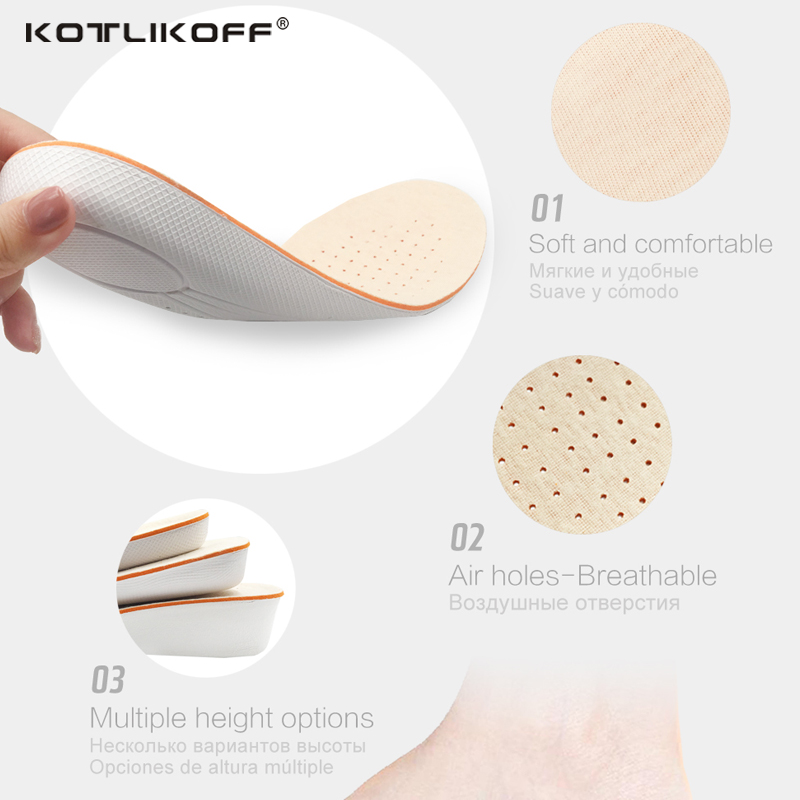 Genuine Leather Insoles Taller - Men Shoes Outlet บทวิจารณ์และราคา