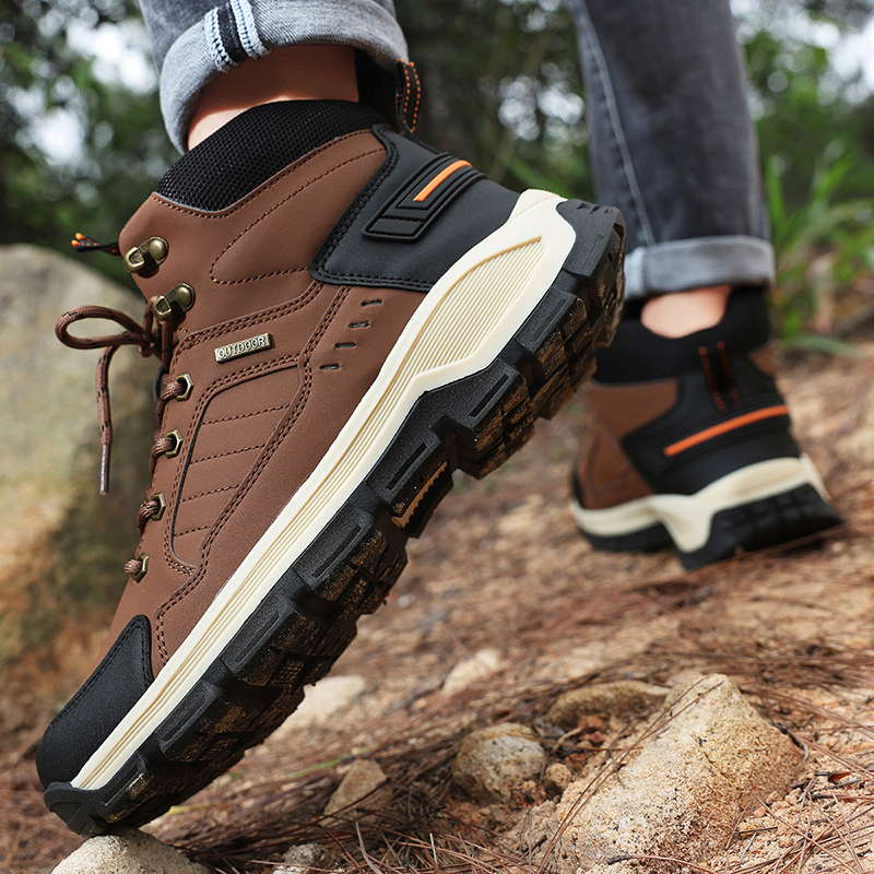 New Autumn Men's Boots Fashion - Men'S Shoes For Work บทวิจารณ์และราคา