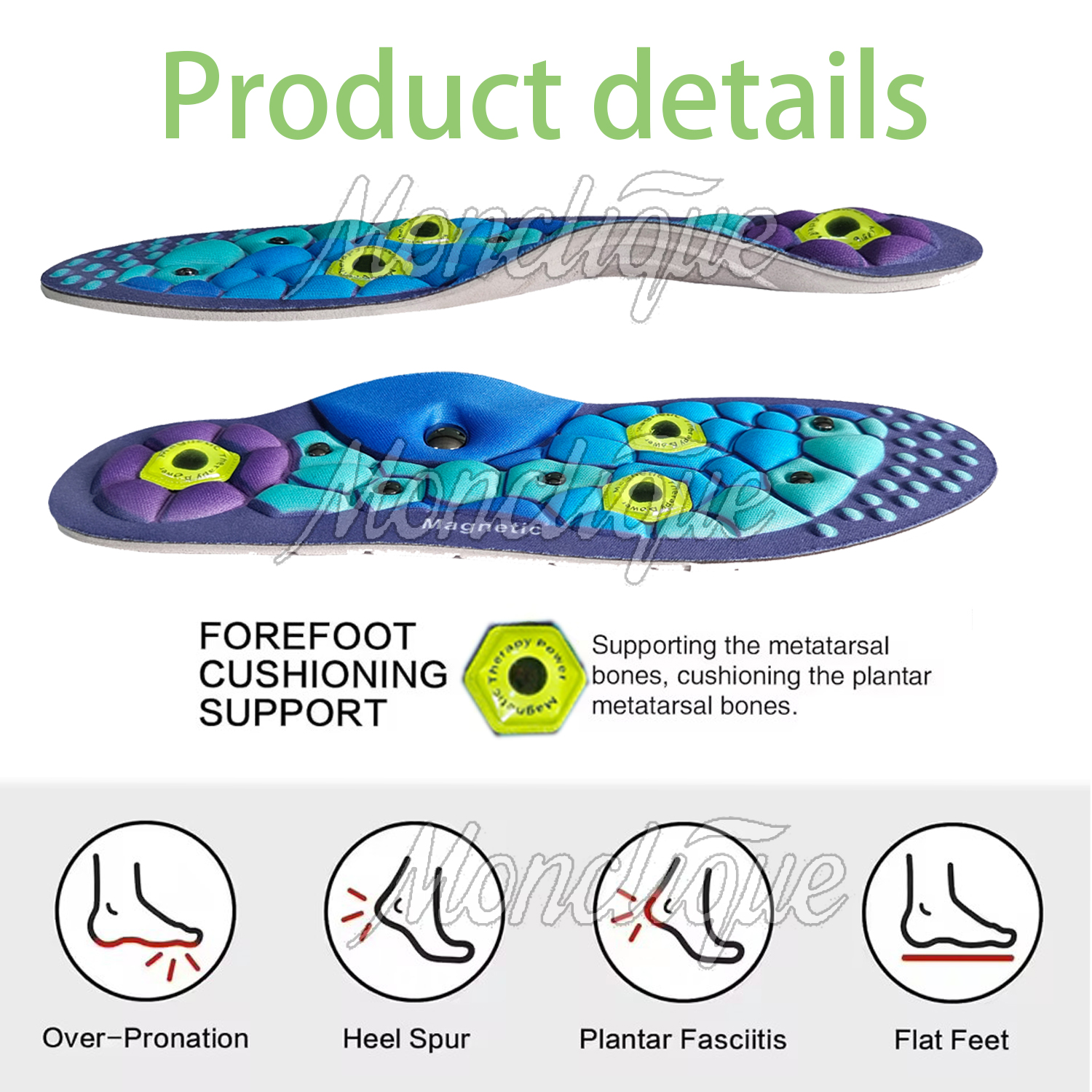 Magnetic Comfortable Acupoint  - Men Shoes Outlet บทวิจารณ์และราคา