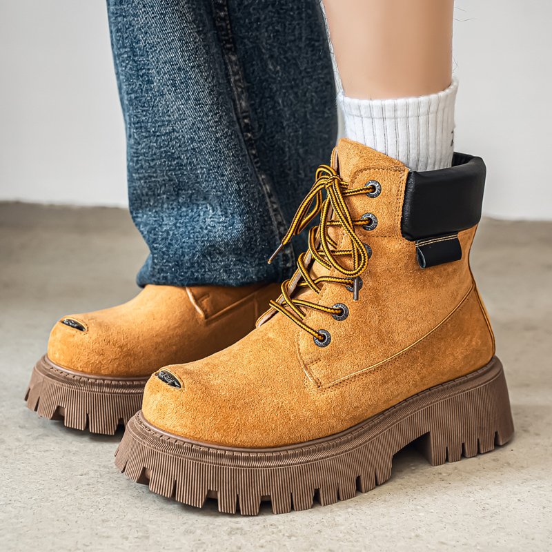 Classic High Top Boots Outdoor - Men'S Shoes With Wide Toe Box บทวิจารณ์และราคา