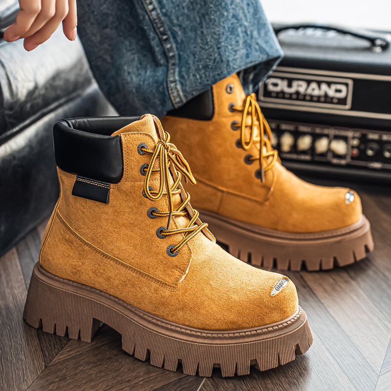 Classic High Top Boots Outdoor - Men'S Shoes With Wide Toe Box บทวิจารณ์และราคา