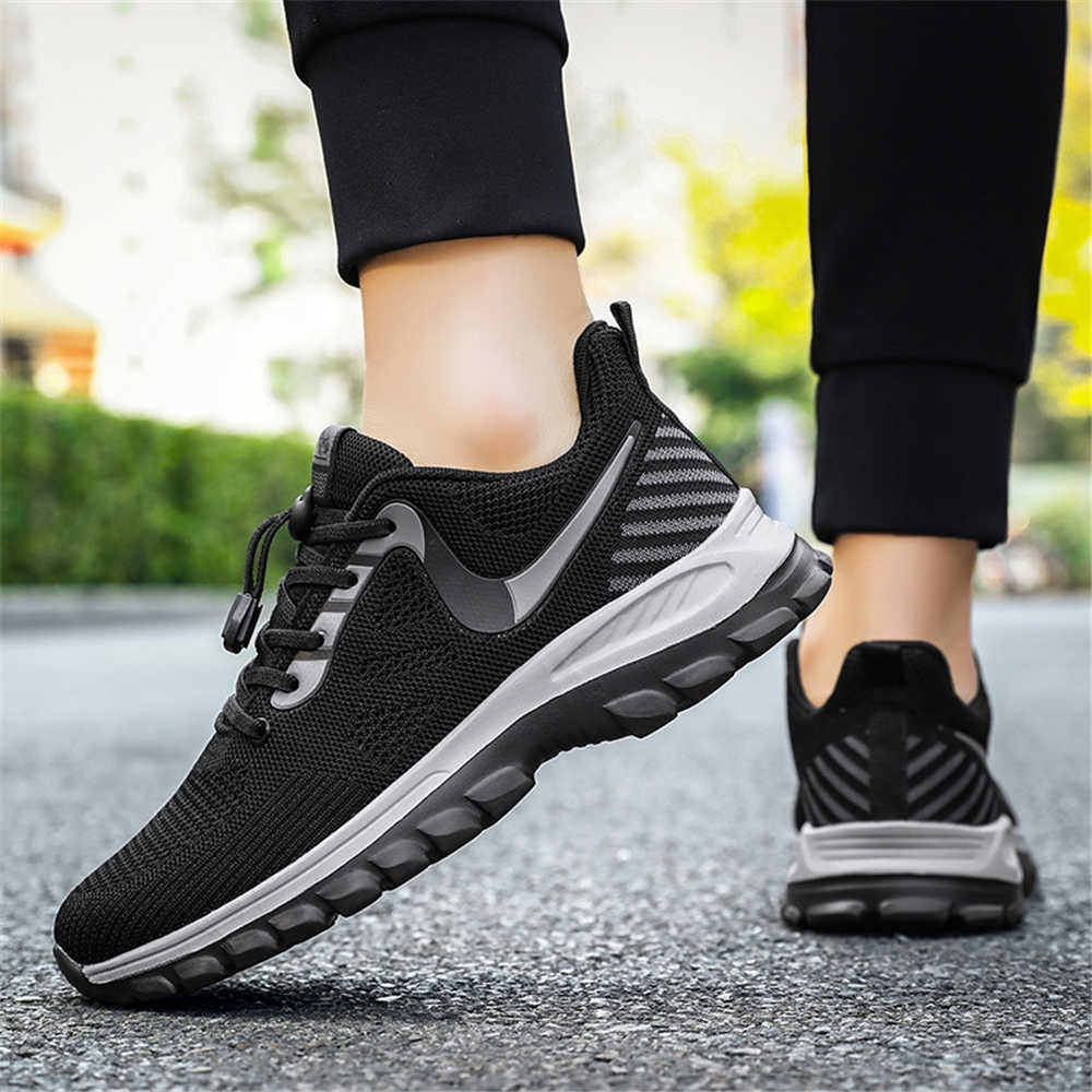 Knit Non-slip Sneakers Man 45  - Men'S Shoes Loafers Casual บทวิจารณ์และราคา