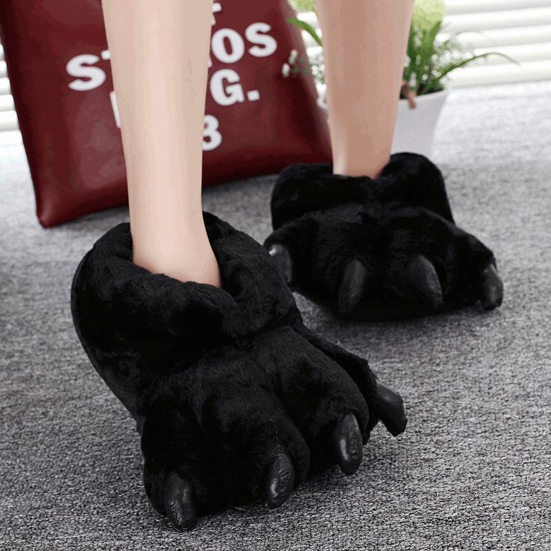 Size 35-43 Black Animal Paw Sh - Men Shoes For Winter บทวิจารณ์และราคา