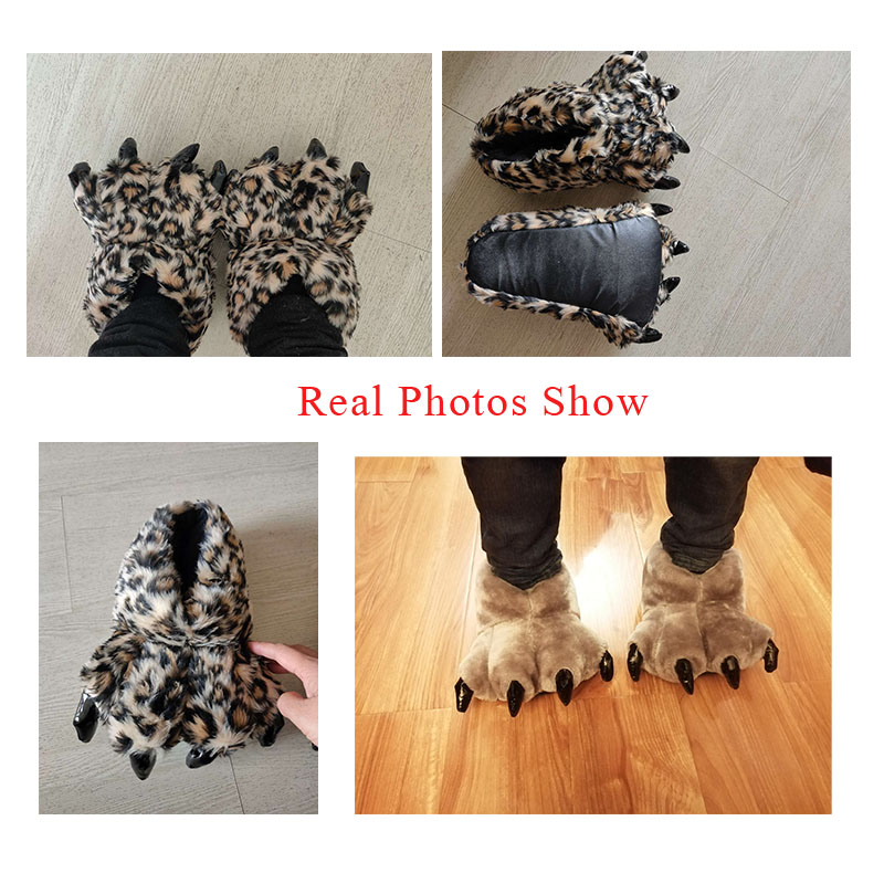 Size 35-43 Black Animal Paw Sh - Men Shoes For Winter บทวิจารณ์และราคา