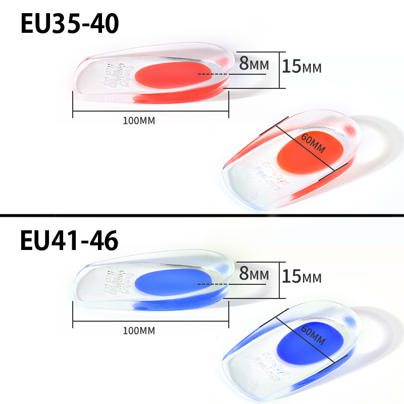 1 Pair gel insole silicone Men - Men Shoes Outlet บทวิจารณ์และราคา