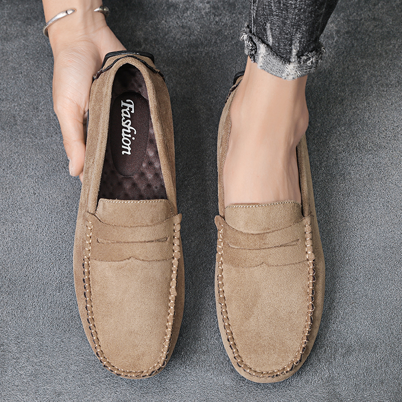 Men Suede Casual Leather Shoes - Men'S Shoes Hugo Boss บทวิจารณ์และราคา