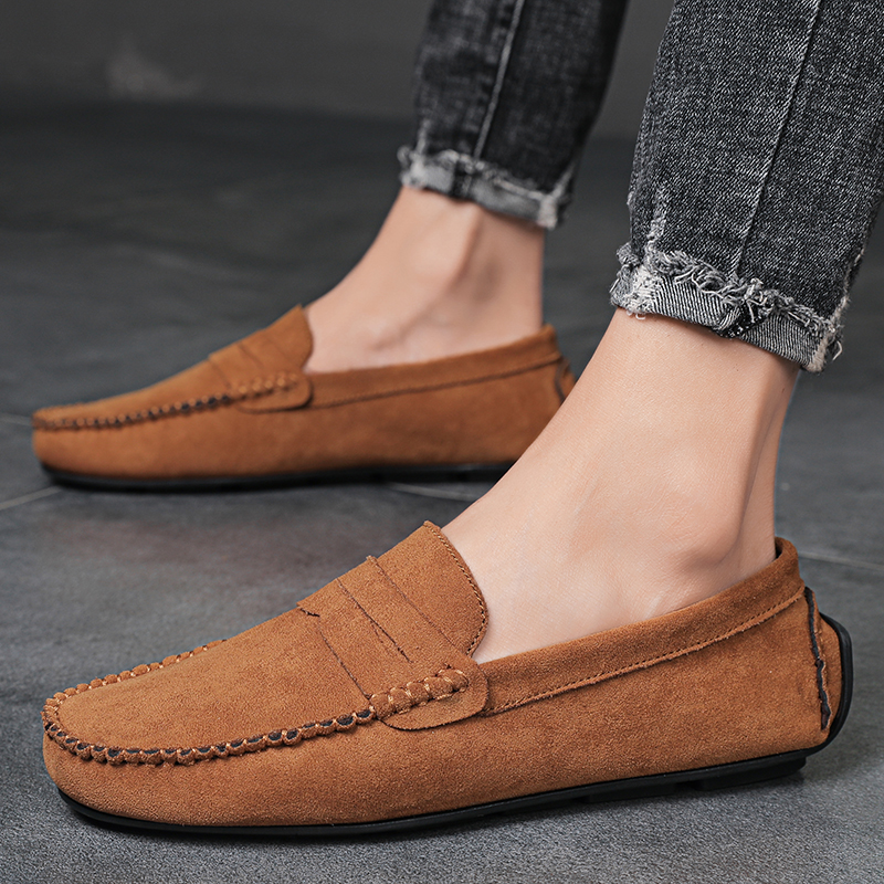 Men Suede Casual Leather Shoes - Men'S Shoes Hugo Boss บทวิจารณ์และราคา