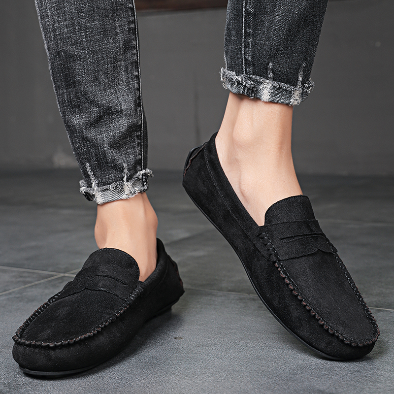 Men Suede Casual Leather Shoes - Men'S Shoes Hugo Boss บทวิจารณ์และราคา