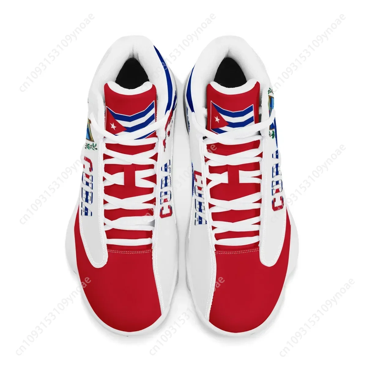 CUBA Flag Print Cool Men Baske - Men'S Shoes Basketball บทวิจารณ์และราคา