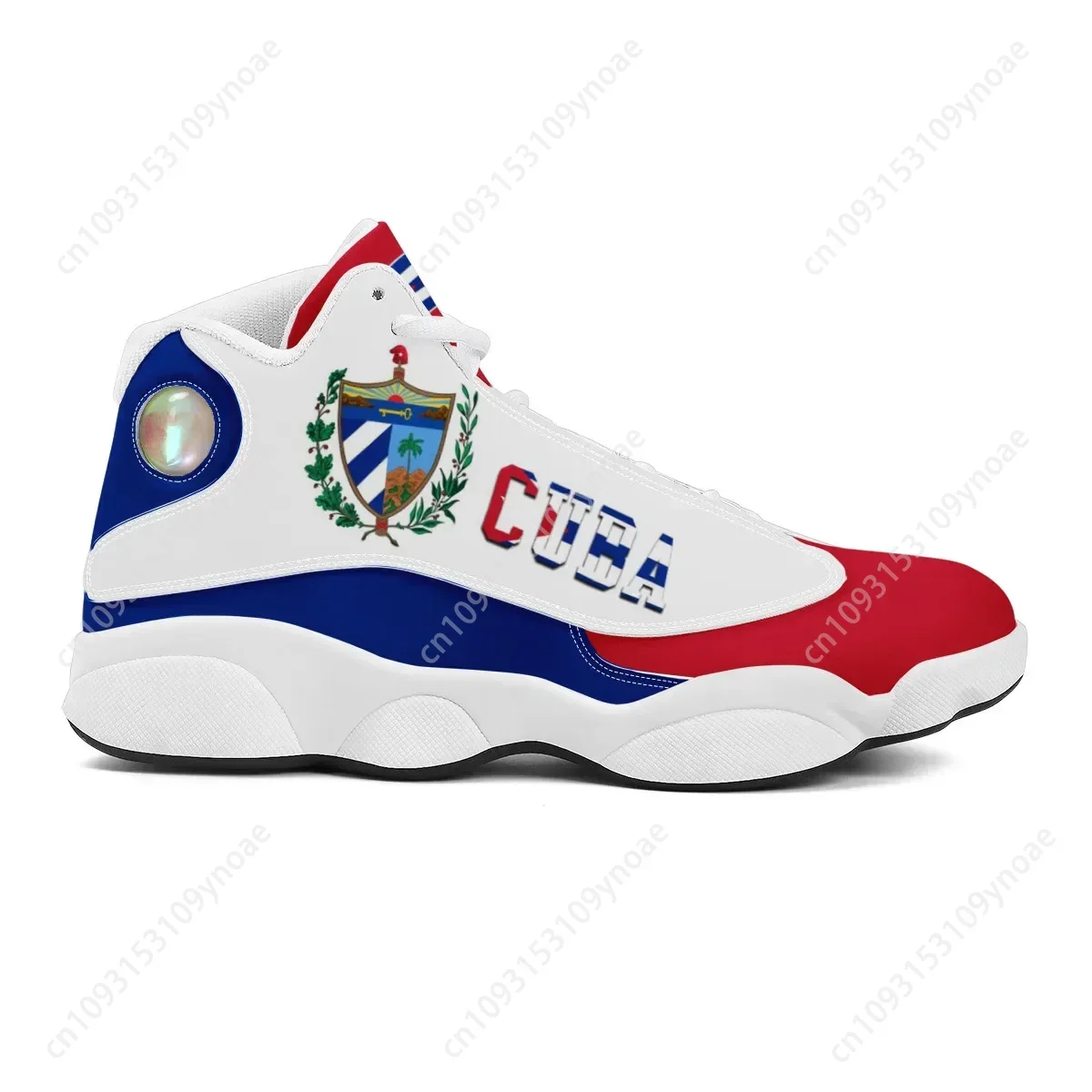 CUBA Flag Print Cool Men Baske - Men'S Shoes Basketball บทวิจารณ์และราคา