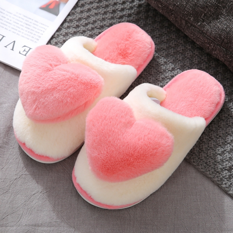 Winter Warm Heart Pattern Cott - Men Shoes For Winter บทวิจารณ์และราคา