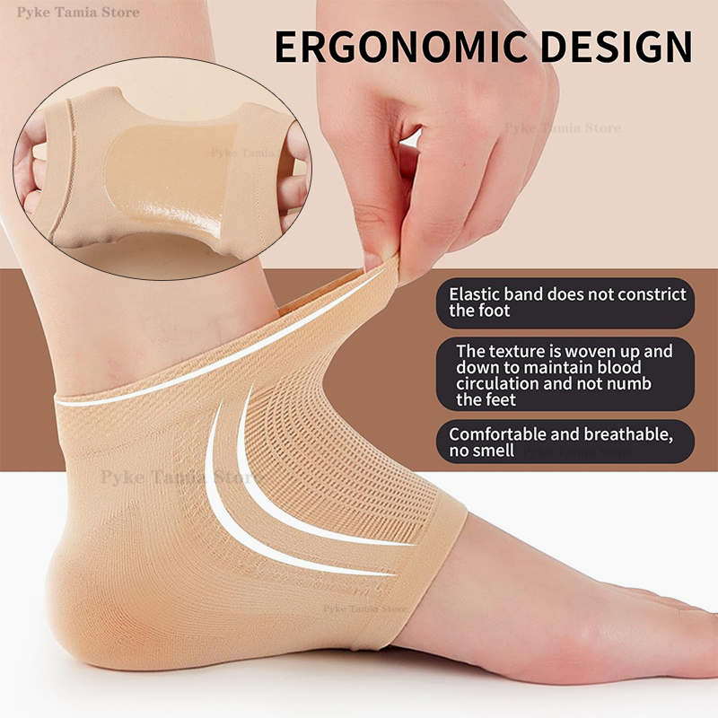 2pcs Heel Protective Cover Sil - Men Shoes Outlet บทวิจารณ์และราคา