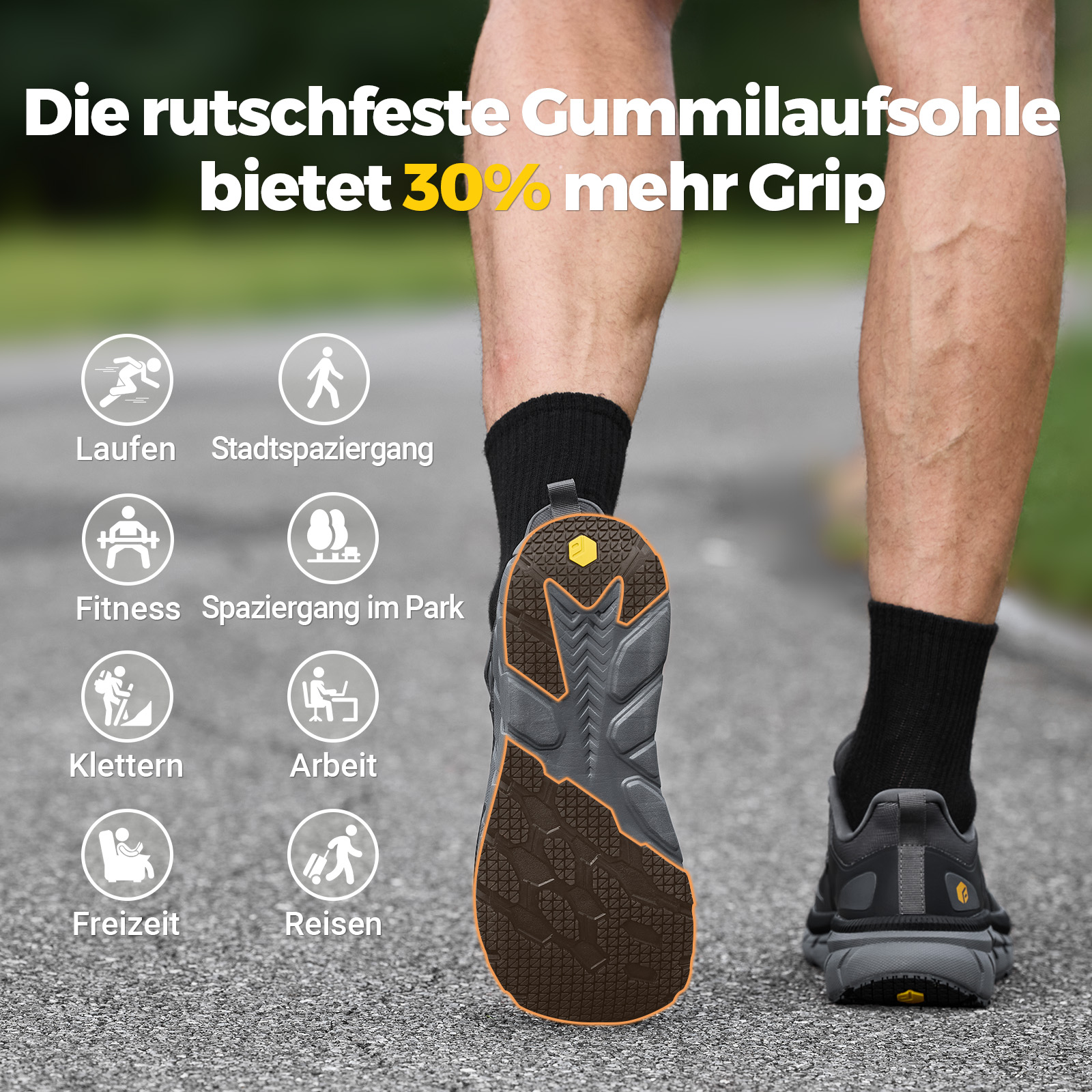Fitville Extra Wide Running Sh - Men'S Shoes For Plantar Fasciitis บทวิจารณ์และราคา