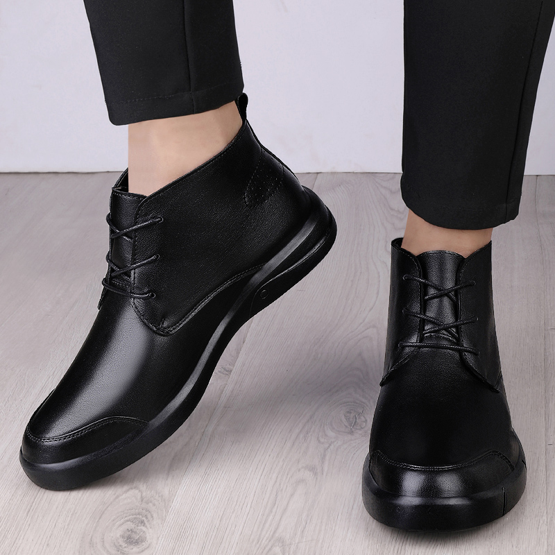 Famous Luxury Ankle Boots High - Men'S Shoes Hugo Boss บทวิจารณ์และราคา