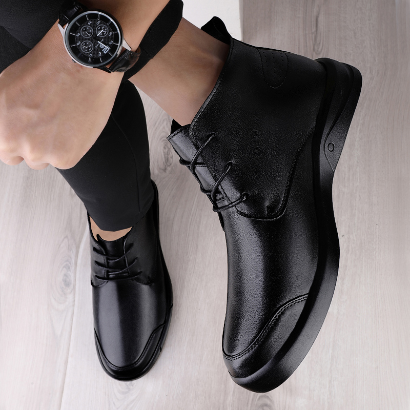 Famous Luxury Ankle Boots High - Men'S Shoes Hugo Boss บทวิจารณ์และราคา