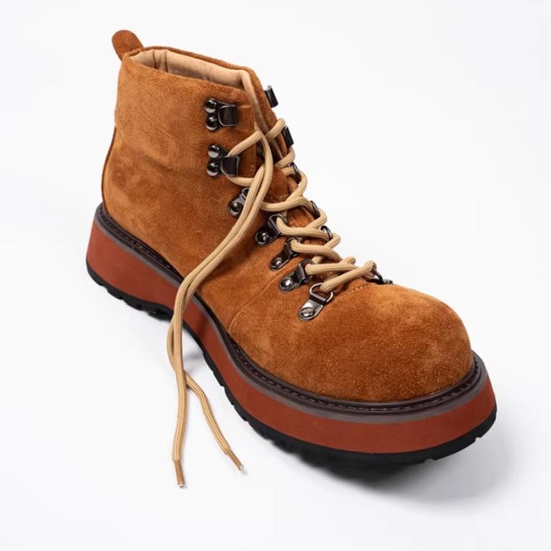 Japanese Thick Sole Genuine Le - Men'S Shoes For Work บทวิจารณ์และราคา