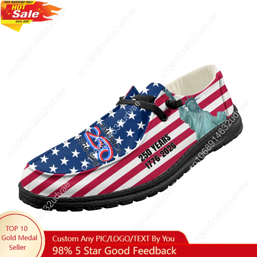 America 250th Anniversary 1776 - Men'S Shoes Loafers Casual บทวิจารณ์และราคา