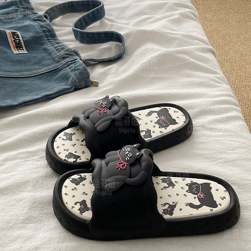 Printting Cute Bear Women Slip - Men'S Shoes Non Slip บทวิจารณ์และราคา