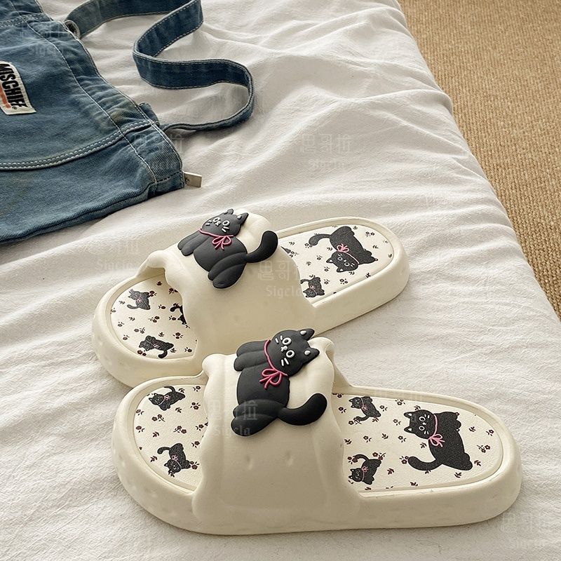 Printting Cute Bear Women Slip - Men'S Shoes Non Slip บทวิจารณ์และราคา