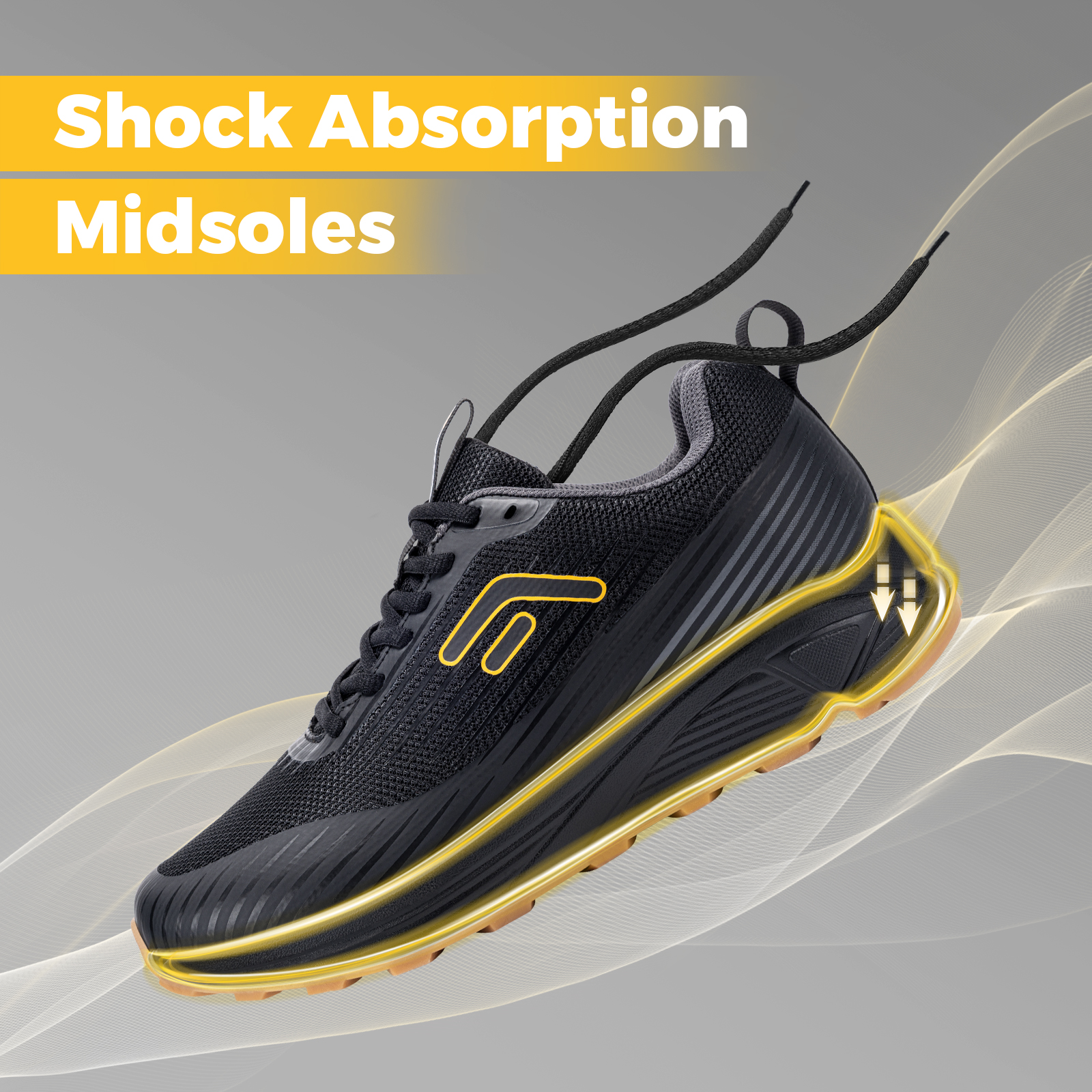 Fittington Men’s Sports Shoes  - Men'S Shoes For Plantar Fasciitis บทวิจารณ์และราคา