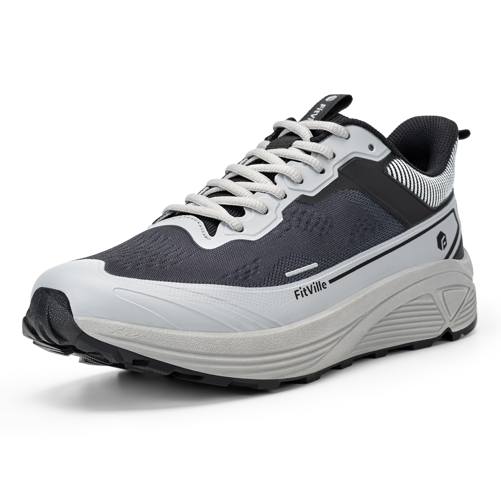 FitVille Wide Sports Shoes Wea - Men'S Shoes For Plantar Fasciitis บทวิจารณ์และราคา