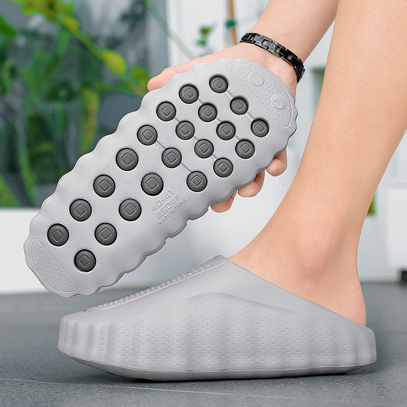 Summer Fashion Slippers Men Ou - Men'S Shoes For Plantar Fasciitis บทวิจารณ์และราคา