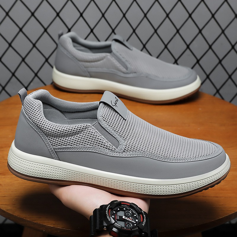 Men's Canvas Shoes Breathable  - Men'S Shoes Loafers Casual บทวิจารณ์และราคา
