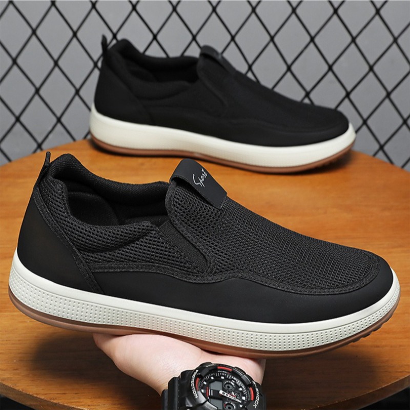 Men's Canvas Shoes Breathable  - Men'S Shoes Loafers Casual บทวิจารณ์และราคา