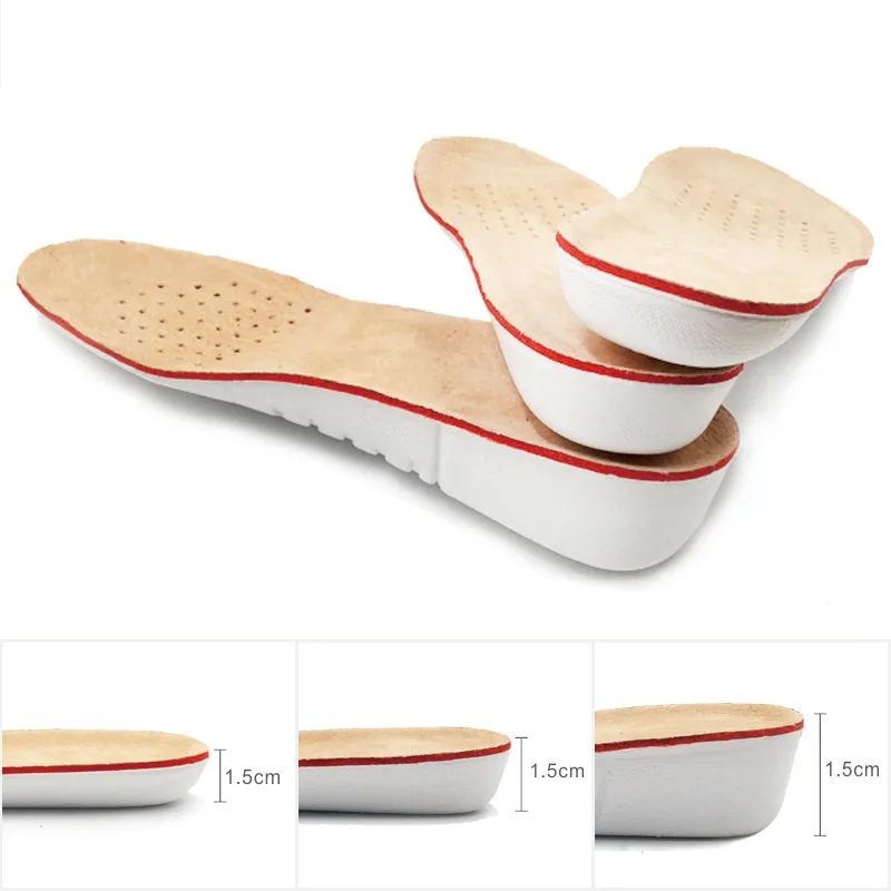 1Pair Height Increase Insole M - Men Shoes Outlet บทวิจารณ์และราคา
