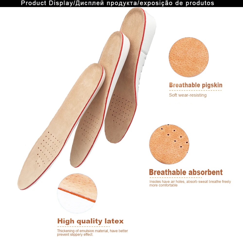 1Pair Height Increase Insole M - Men Shoes Outlet บทวิจารณ์และราคา