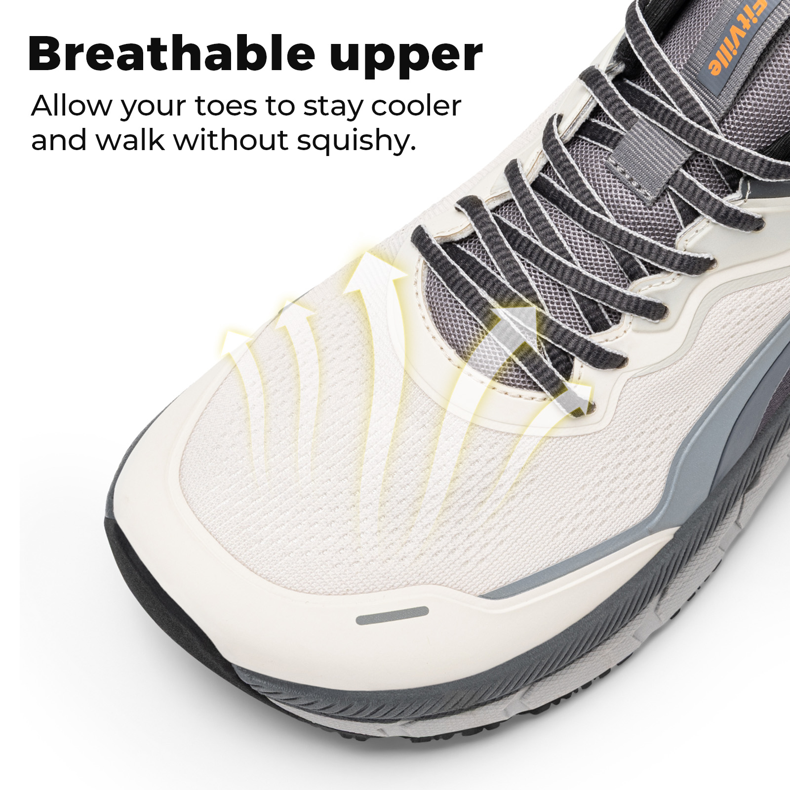 Fittington Men's Wide Toe Walk - Men'S Shoes With Wide Toe Box บทวิจารณ์และราคา