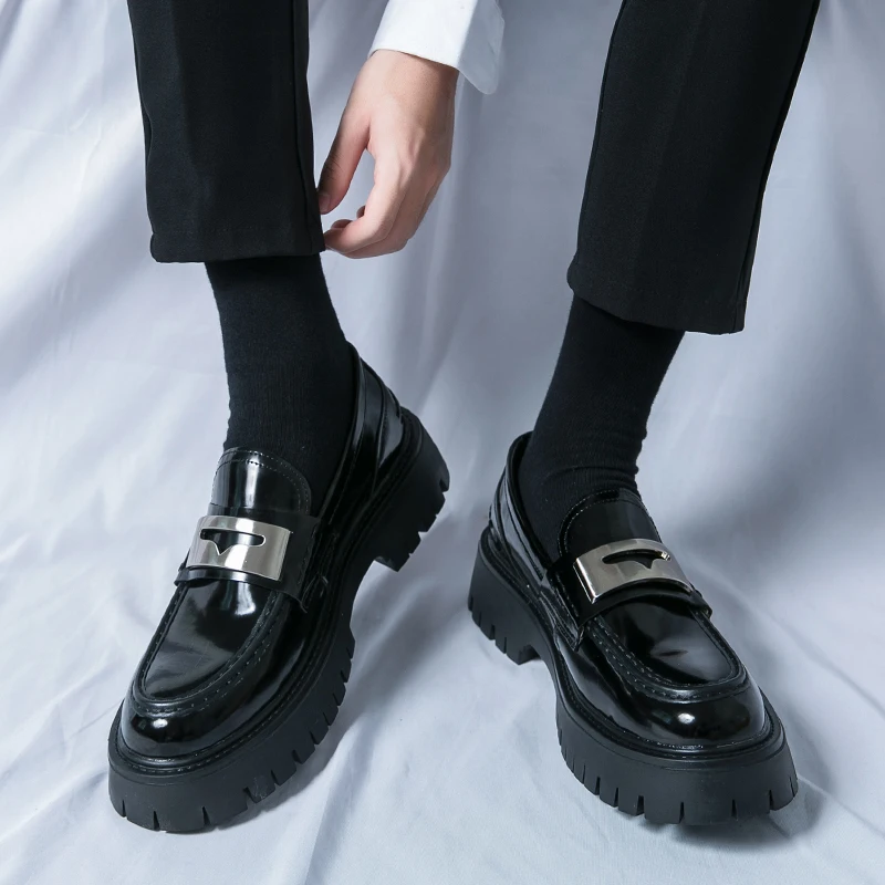 Platform New Men's Dress Leath - Men Shoes Prada บทวิจารณ์และราคา